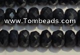 CRZ977 15.5 inches 5*7mm faceted rondelle A grade sapphire beads