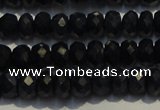 CRZ983 15.5 inches 3*5mm faceted rondelle AA grade sapphire beads