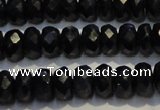 CRZ984 15.5 inches 4*6mm faceted rondelle AA grade sapphire beads