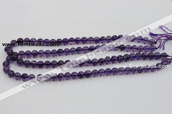 CSA04 15.5 inches 8mm round synthetic amethyst beads wholesale