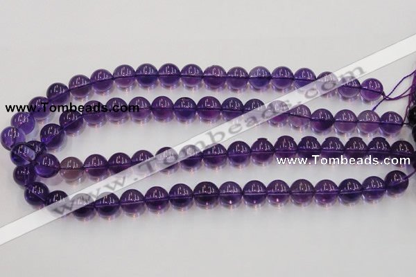 CSA06 15.5 inches 12mm round synthetic amethyst beads wholesale