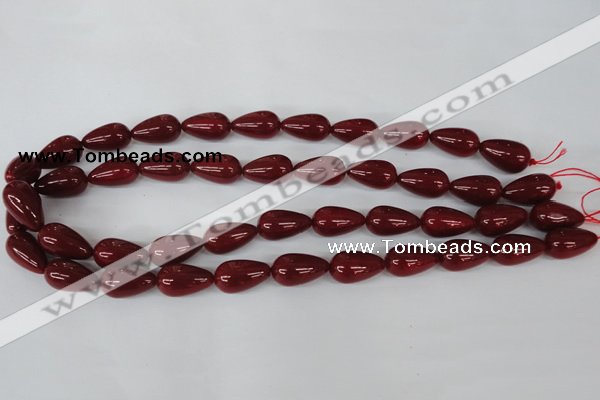 CSB107 15.5 inches 10*18mm teardrop shell pearl beads wholesale