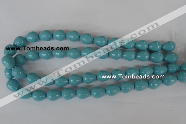 CSB112 15.5 inches 11*15mm teardrop shell pearl beads wholesale