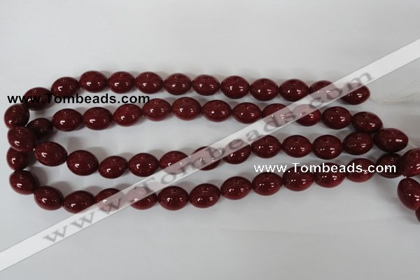 CSB122 15.5 inches 12*15mm rice shell pearl beads wholesale