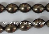 CSB123 15.5 inches 12*15mm rice shell pearl beads wholesale