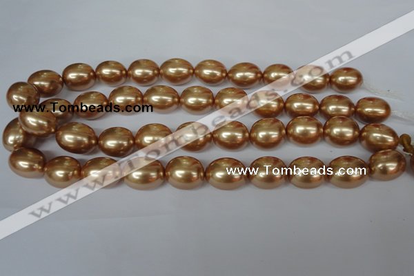 CSB126 15.5 inches 14*18mm – 15*20mm rice shell pearl beads