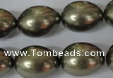 CSB128 15.5 inches 14*18mm – 15*20mm rice shell pearl beads