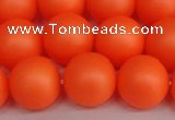 CSB1313 15.5 inches 10mm matte round shell pearl beads wholesale