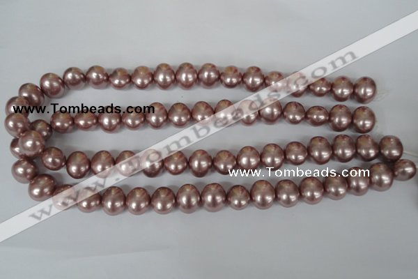 CSB139 15.5 inches 12*15mm – 13*16mm oval shell pearl beads