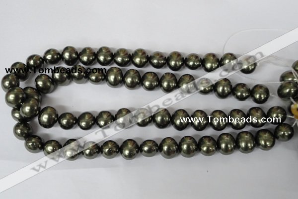 CSB146 15.5 inches 12*15mm – 13*16mm oval shell pearl beads