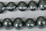 CSB148 15.5 inches 12*15mm – 13*16mm oval shell pearl beads