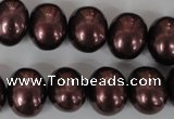 CSB149 15.5 inches 12*15mm – 13*16mm oval shell pearl beads