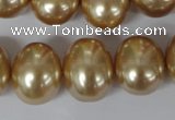 CSB165 15.5 inches 15*18mm – 16*19mm oval shell pearl beads