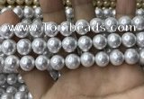 CSB2111 15.5 inches 10mm ball shell pearl beads wholesale