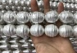 CSB2128 15.5 inches 26*30mm baroque shell pearl beads wholesale