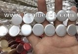 CSB2141 15.5 inches 20mm coin shell pearl beads wholesale