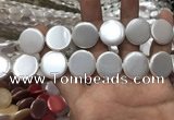 CSB2142 15.5 inches 22mm coin shell pearl beads wholesale