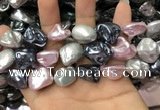 CSB2178 15.5 inches 16*16mm - 20*22mm baroque mixed shell pearl beads