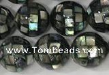 CSB4007 15.5 inches 8mm ball abalone shell beads wholesale