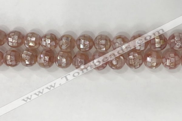 CSB4022 15.5 inches 12mm ball abalone shell beads wholesale