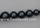 CSB405 15.5 inches 8mm - 16mm round shell pearl beads