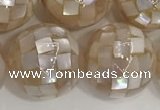 CSB4050 15.5 inches 18mm ball abalone shell beads wholesale