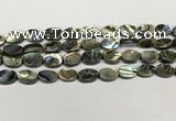 CSB4126 15.5 inches 8*12mm oval abalone shell beads wholesale