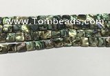 CSB4144 15.5 inches 10*10mm square abalone shell beads wholesale