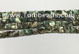 CSB4144 15.5 inches 10*10mm square abalone shell beads wholesale