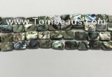 CSB4153 15.5 inches 10*14mm rectangle abalone shell beads wholesale