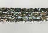 CSB4162 15.5 inches 13*18mm flat drum abalone shell beads wholesale