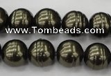 CSB622 15.5 inches 14mm whorl round shell pearl beads