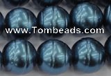 CSB648 15.5 inches 18mm whorl round shell pearl beads