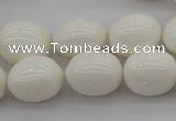 CSB675 15.5 inches 16*19mm oval shell pearl beads