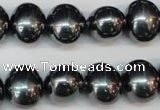 CSB816 15.5 inches 13*15mm oval shell pearl beads wholesale