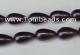 CSB856 15.5 inches 8*14mm teardrop shell pearl beads wholesale