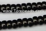 CSB903 15.5 inches 6*12mm rondelle shell pearl beads wholesale