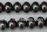 CSB909 15.5 inches 10*14mm rondelle shell pearl beads wholesale