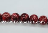 CSE162 15.5 inches 10mm round dyed natural sea sediment jasper beads