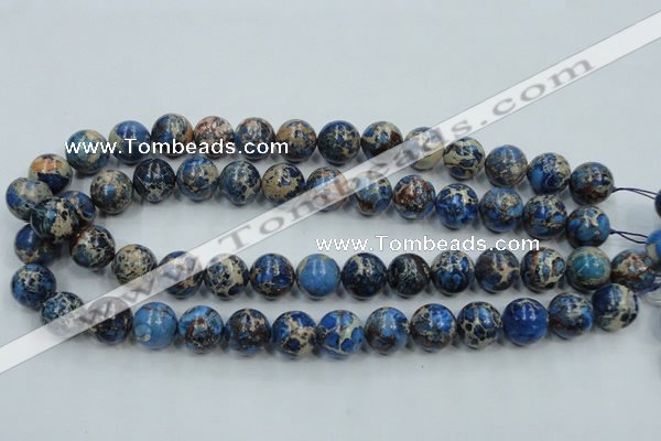 CSE212 15.5 inches 10mm round dyed natural sea sediment jasper beads