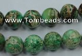 CSE224 15.5 inches 20mm round dyed natural sea sediment jasper beads