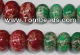 CSE305 15.5 inches 7*10mm – 15*20mm rondelle dyed sea sediment jasper beads