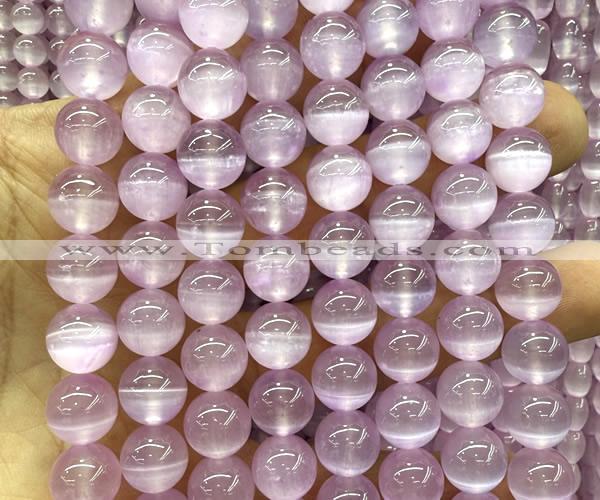 CSE691 15 inches 8mm round selenite beads wholesale