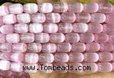 CSE708 15 inches 8*12mm drum selenite beads wholesale