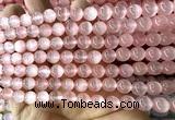 CSE710 15 inches 6mm round selenite beads wholesale