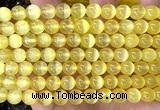 CSE742 15 inches 10mm round selenite beads wholesale