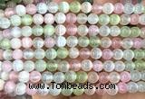 CSE760 15 inches 6mm round colorful selenite beads wholesale