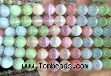 CSE762 15 inches 10mm round colorful selenite beads wholesale