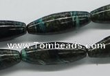 CSG07 15.5 inches 10*30mm rice long spar gemstone beads wholesale