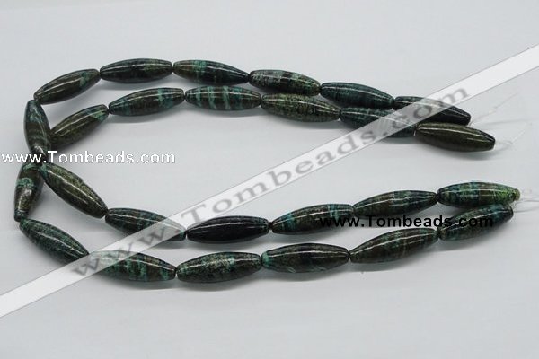 CSG07 15.5 inches 10*30mm rice long spar gemstone beads wholesale